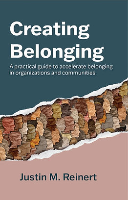 Cover of Creating Belonging (2022) by Justin M. Reinert